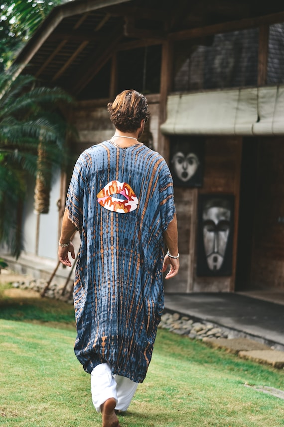 pasar por alto Toro distorsionar Ibiza Kimono / Boho kimono para hombres / capa / boho hippie / - Etsy España