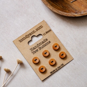 Yew Buttons, Handmade & Full Range of Sizes - Etsy