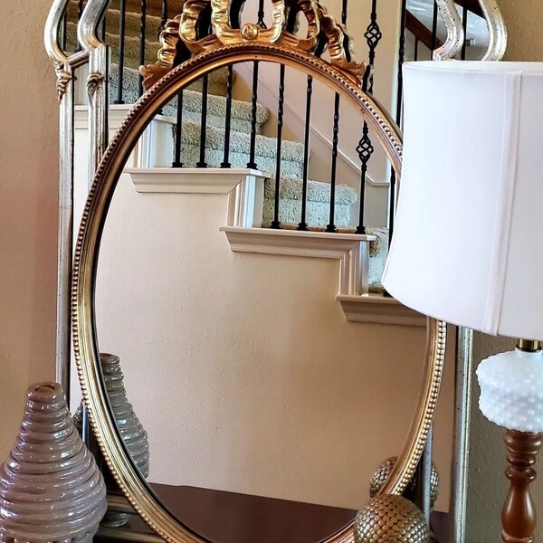 Gold Floor Mirror Etsy