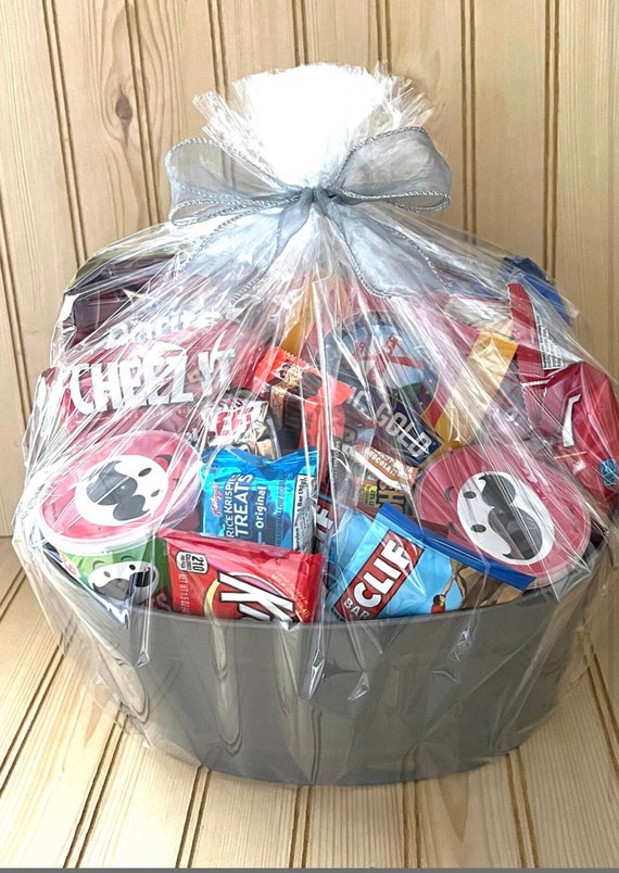Snack Basket Gift Basket of Snacks Large Snack Basket Etsy