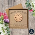 Baby Decision Coin / Best Baby Shower Gift / Novelty Gift / New Parent Gift / Wooden Decision Maker / New Baby Gift / XMAS Stocking Filler