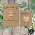 Botanical Couples Decision Coin / Flip to decide / Gift for Him / Gift for Her / Birthday Gift / Couples Gift / Best Valentines Day Gift