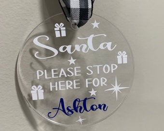 Personalized Christmas ornament