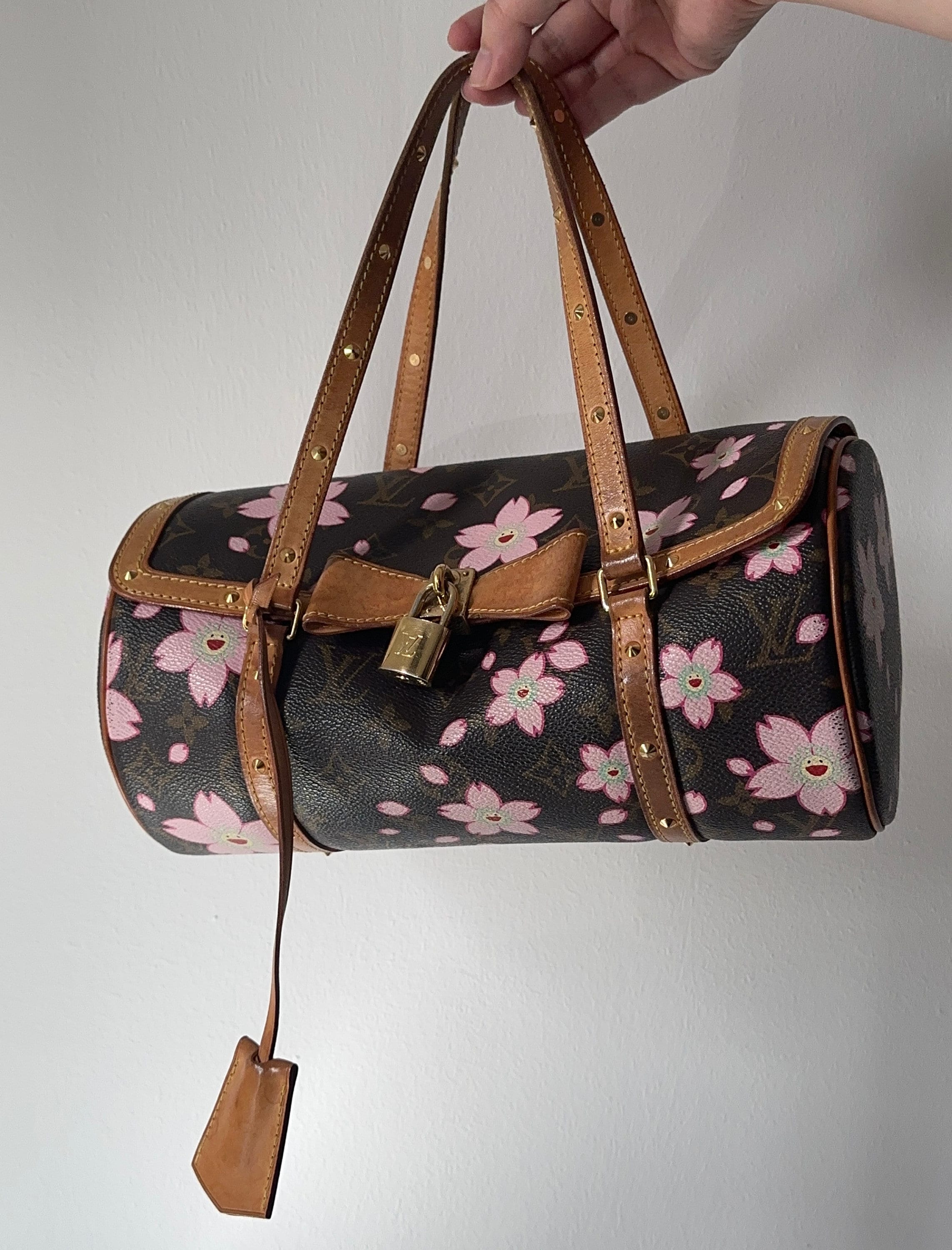 Louis Vuitton Pink Cherry Blossom Purse 