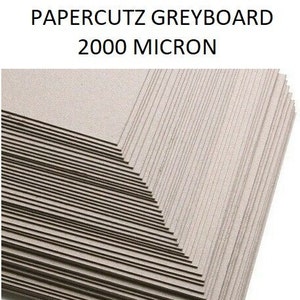 Rigid board grey board with two side grey 1mm 1.5mm 2mm 2.5mm for book cover