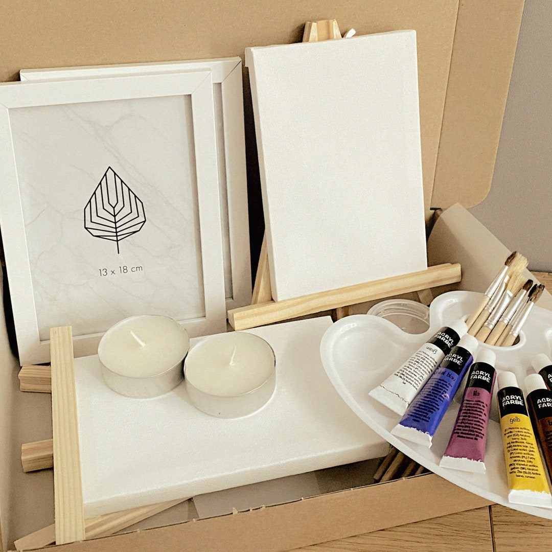 Date Night Ideas Portrait Painting Date Night Box 2nd Etsy