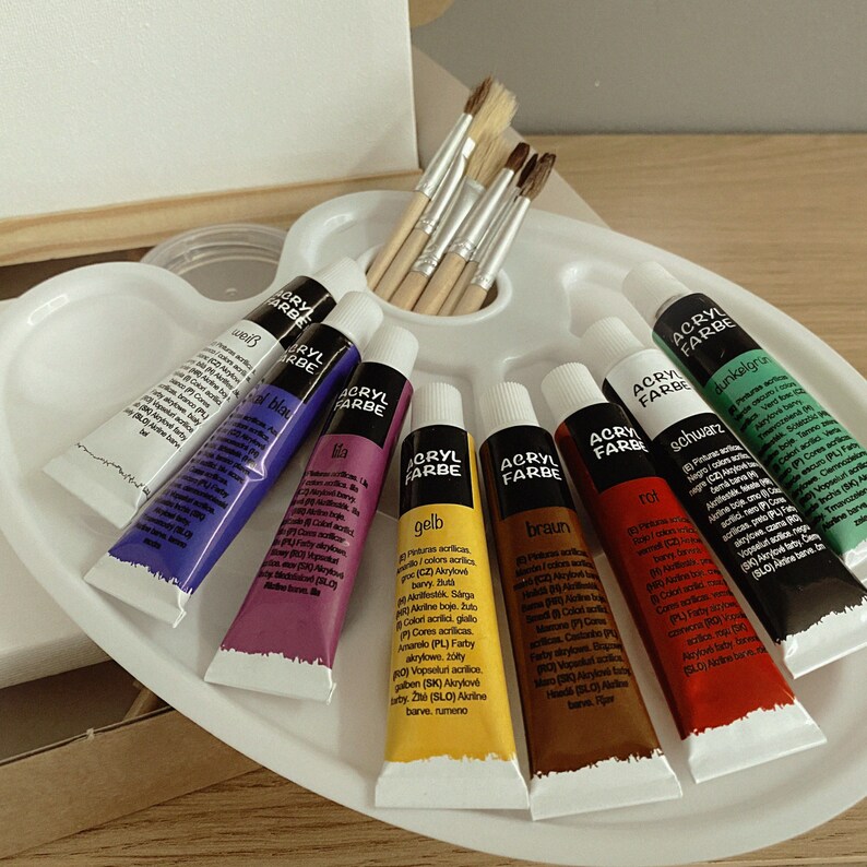 Portrait Painting Date Night Box for Couple 2nd Wedding Etsy