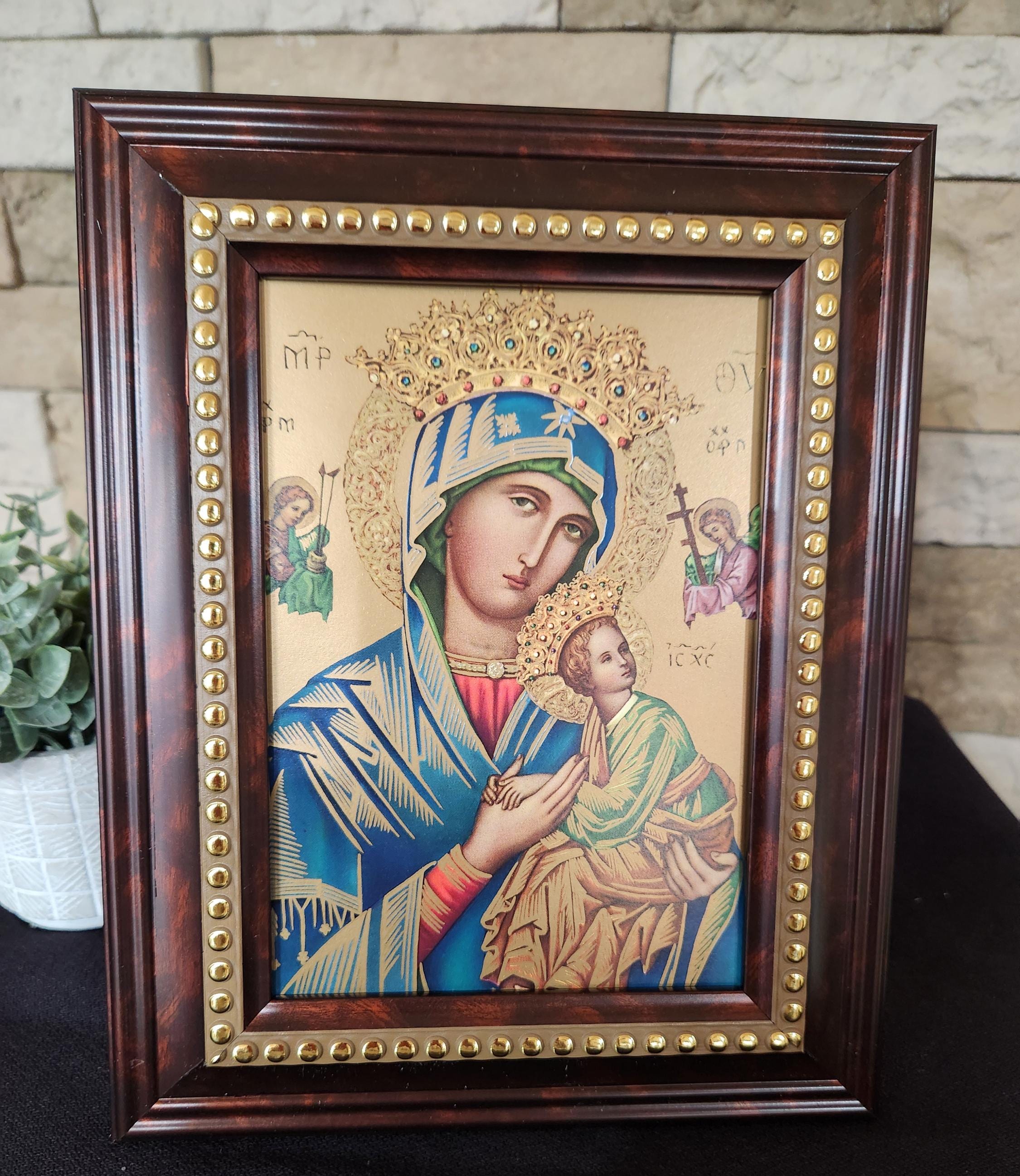 Our Lady of Perpetual Help Small, Framed Picture - Etsy