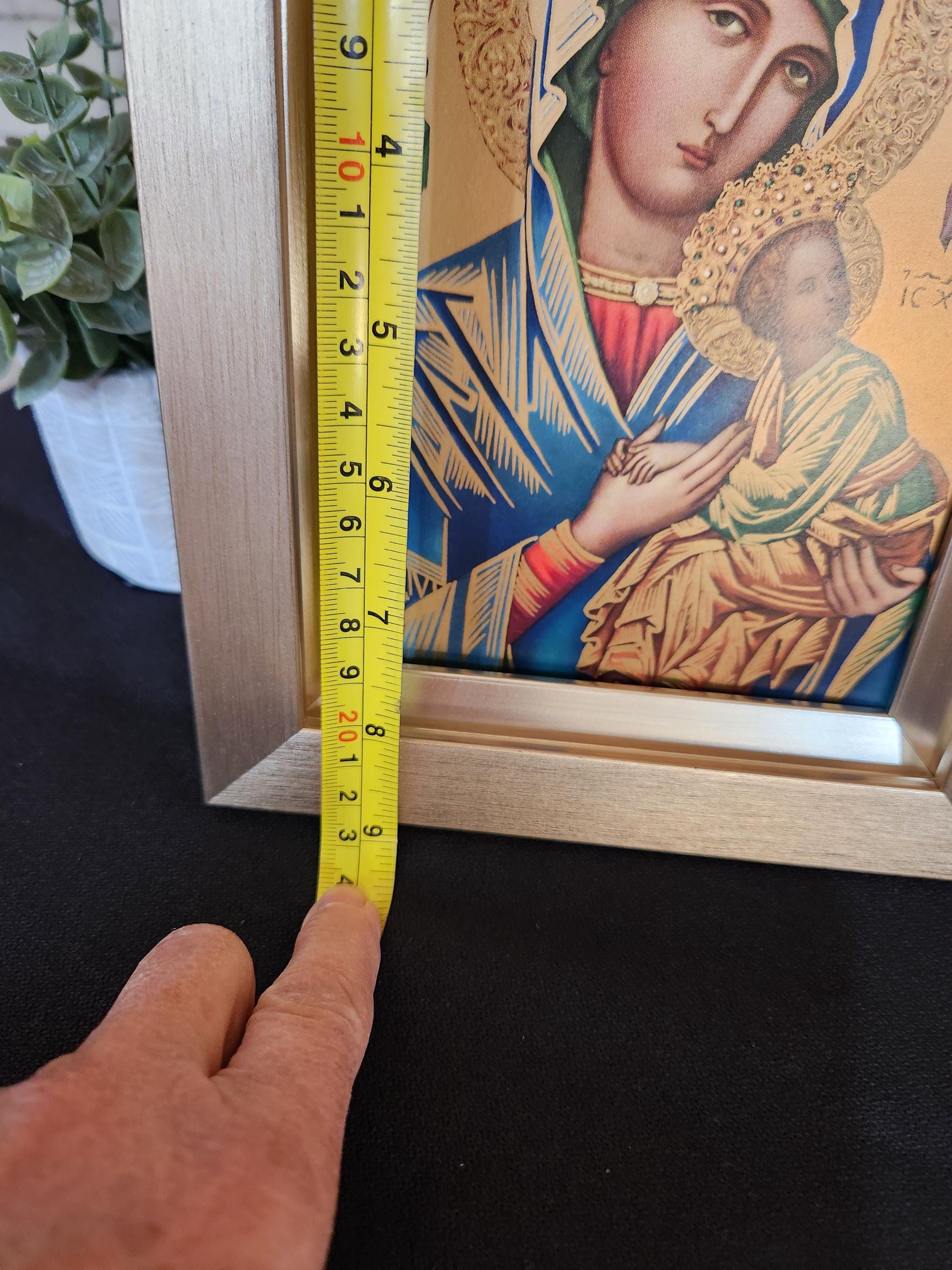 Our Lady of Perpetual Help Small, Framed Picture - Etsy UK