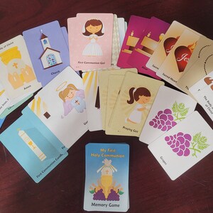 First Holy Communion matching card game