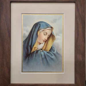 Impression encadrée Notre-Dame des Douleurs - 8 X 10
