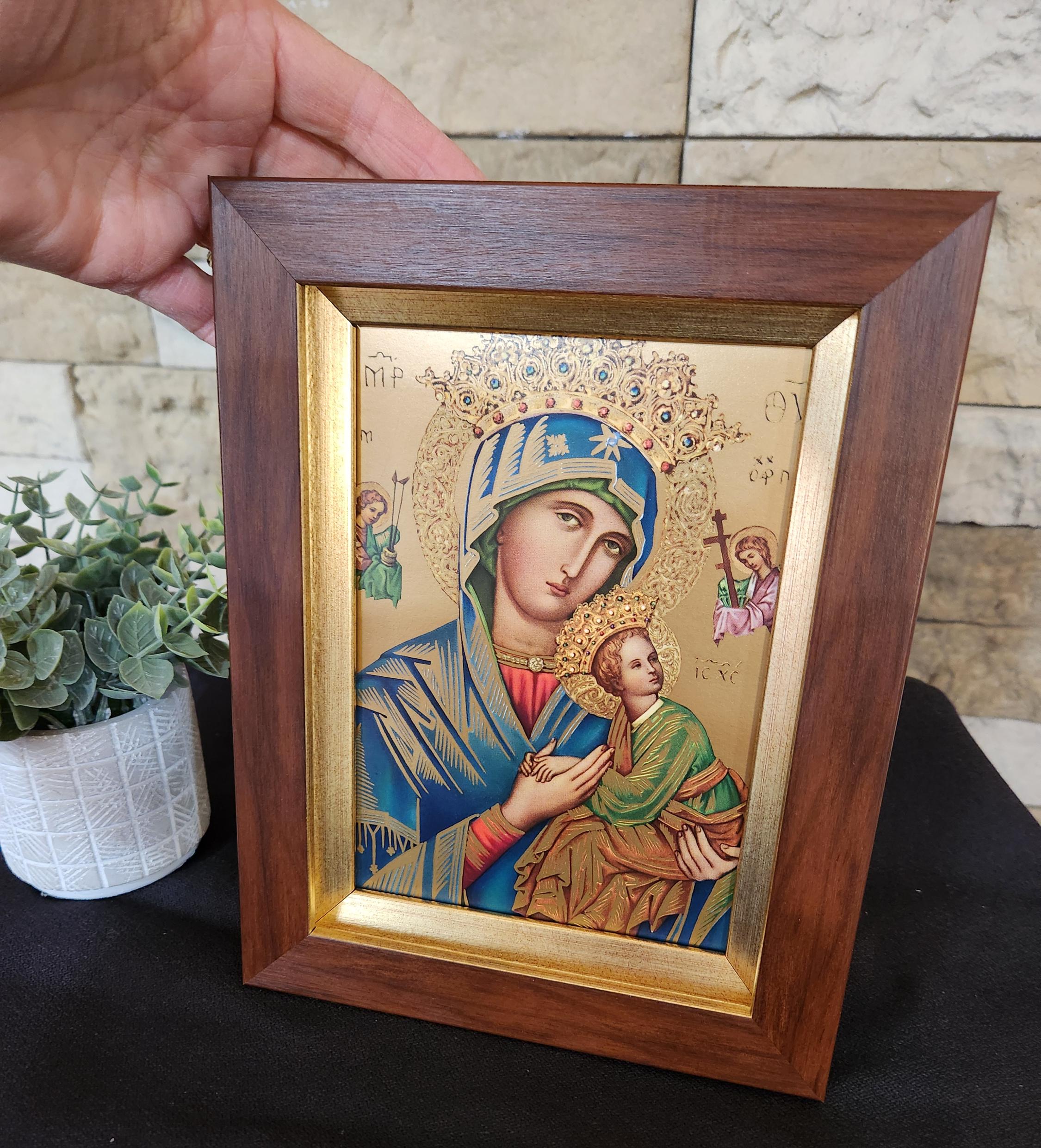 Our Lady of Perpetual Help Small, Framed Picture - Etsy