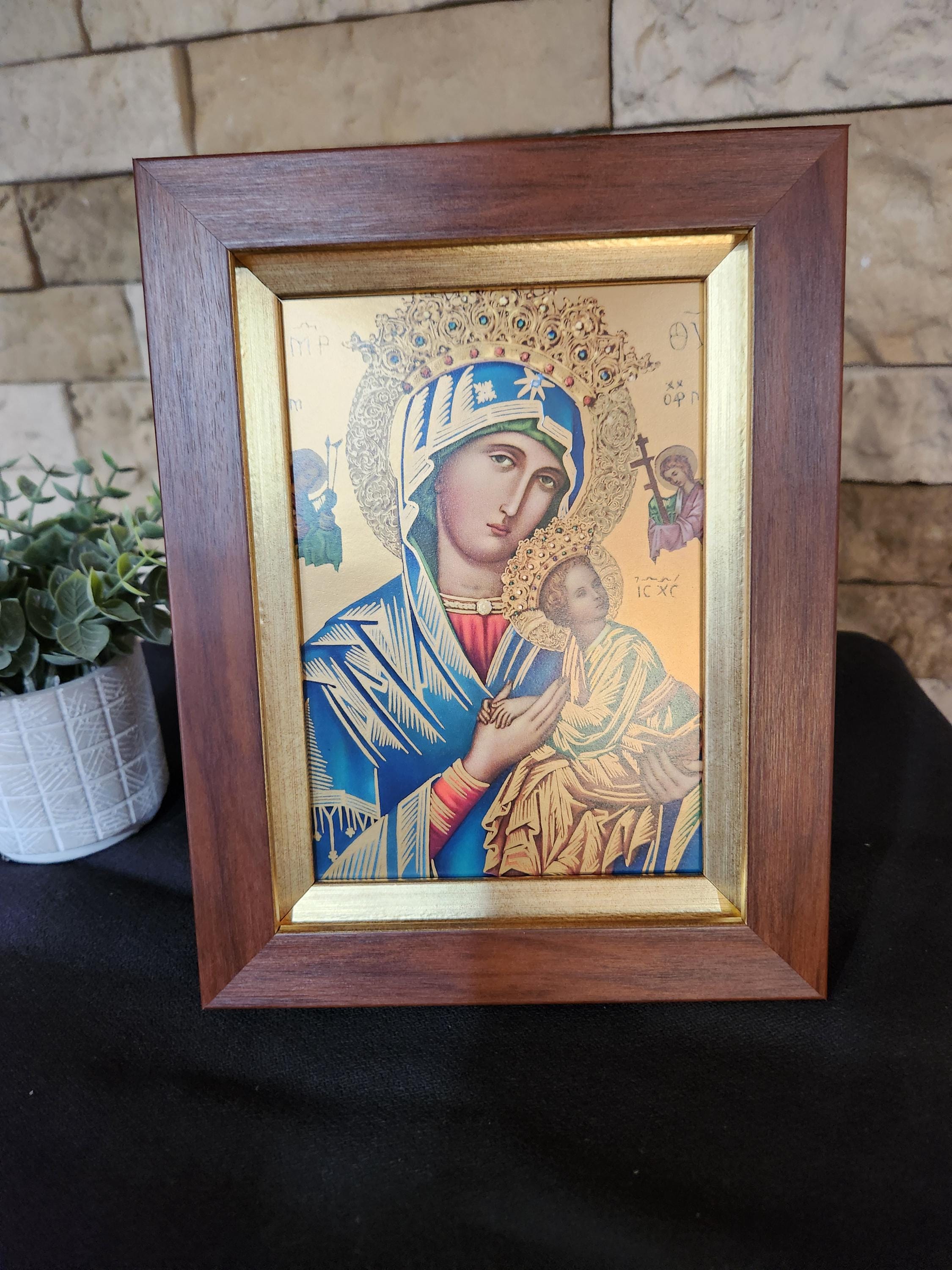 Our Lady of Perpetual Help Small, Framed Picture - Etsy