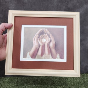 Holy Communion custom framed picture