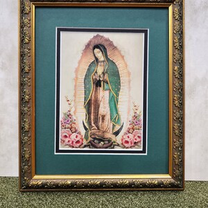 Our lady of Guadalupe custom framed print