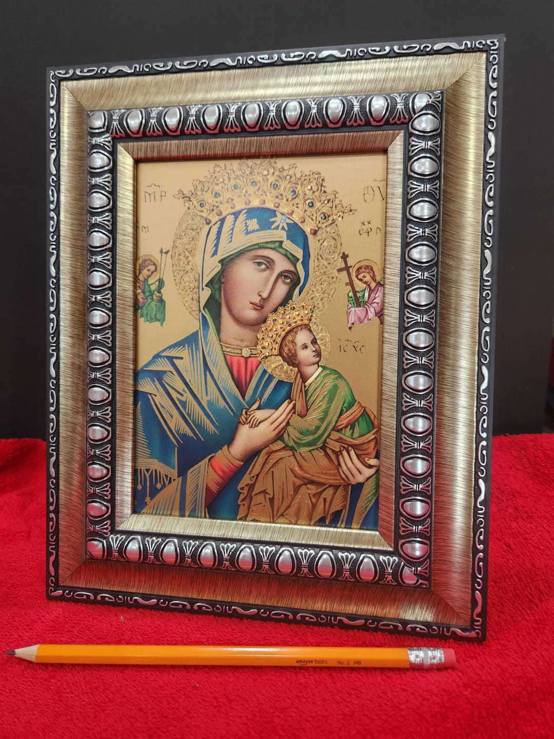 Our Lady of Perpetual Help Small, Framed Picture - Etsy