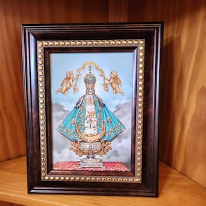 Cuadro de sobremesa Virgen de San Juan de Los Lagos