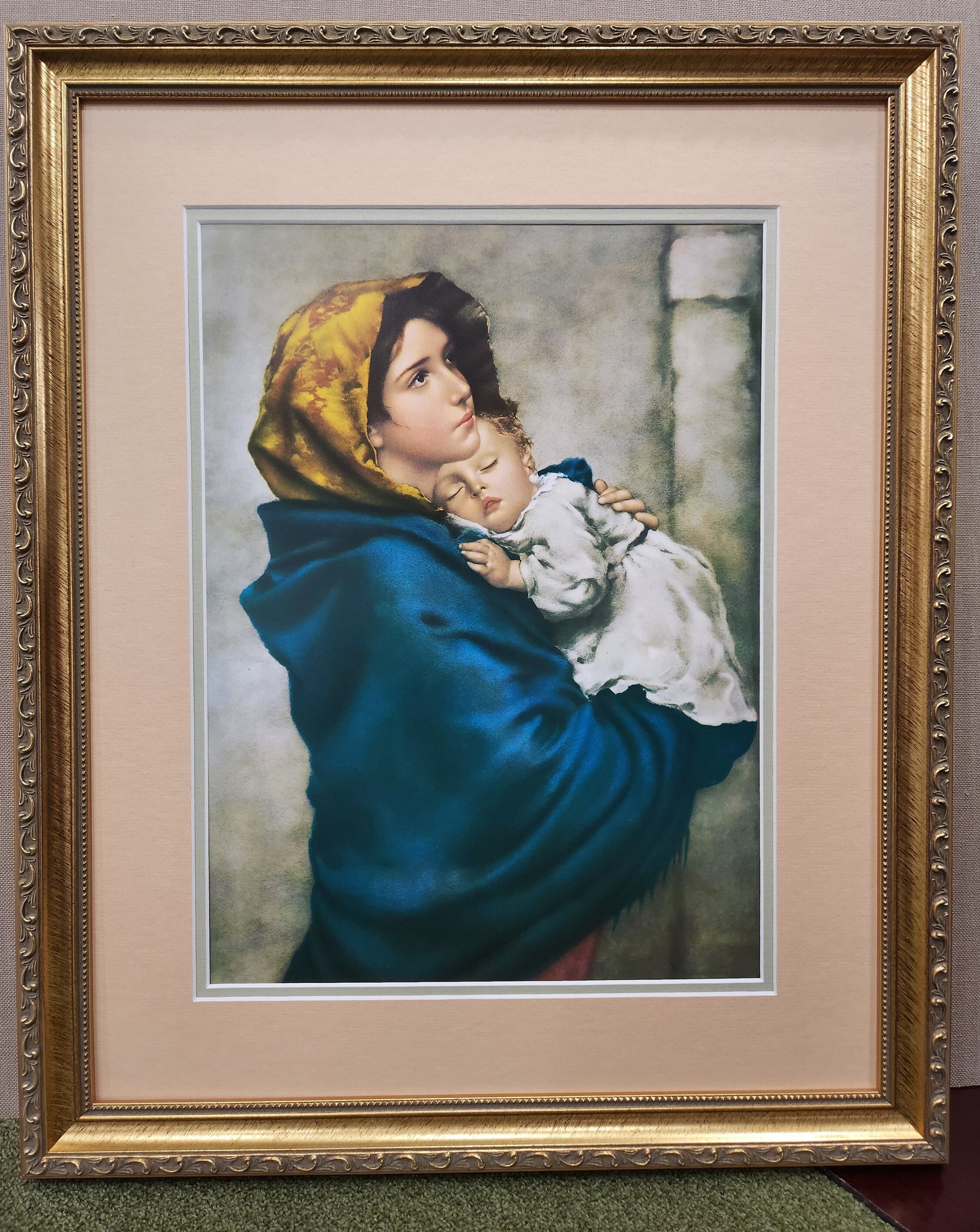 Madonna of the Streets Beautifully Custom Framed Print - Ferruzzi
