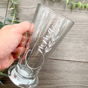 Personalised Latte Glass, Personalised name, Personalised Gift, Coffee Glass, Latte Glass, Personalised Glass, Name Glass, Mothers Day