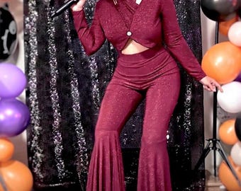 Selena Jumpsuit with Bolero Jacket *Adult* Custom made