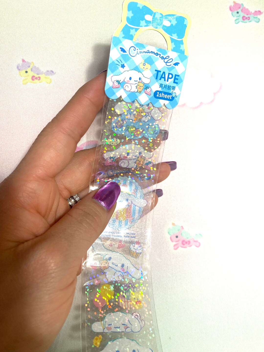 Cinnamoroll Tape Sheet 1 Sheet - Etsy