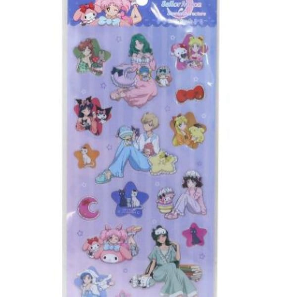 New 2023 Sailor Moon x Sanrio Sticker Sheet