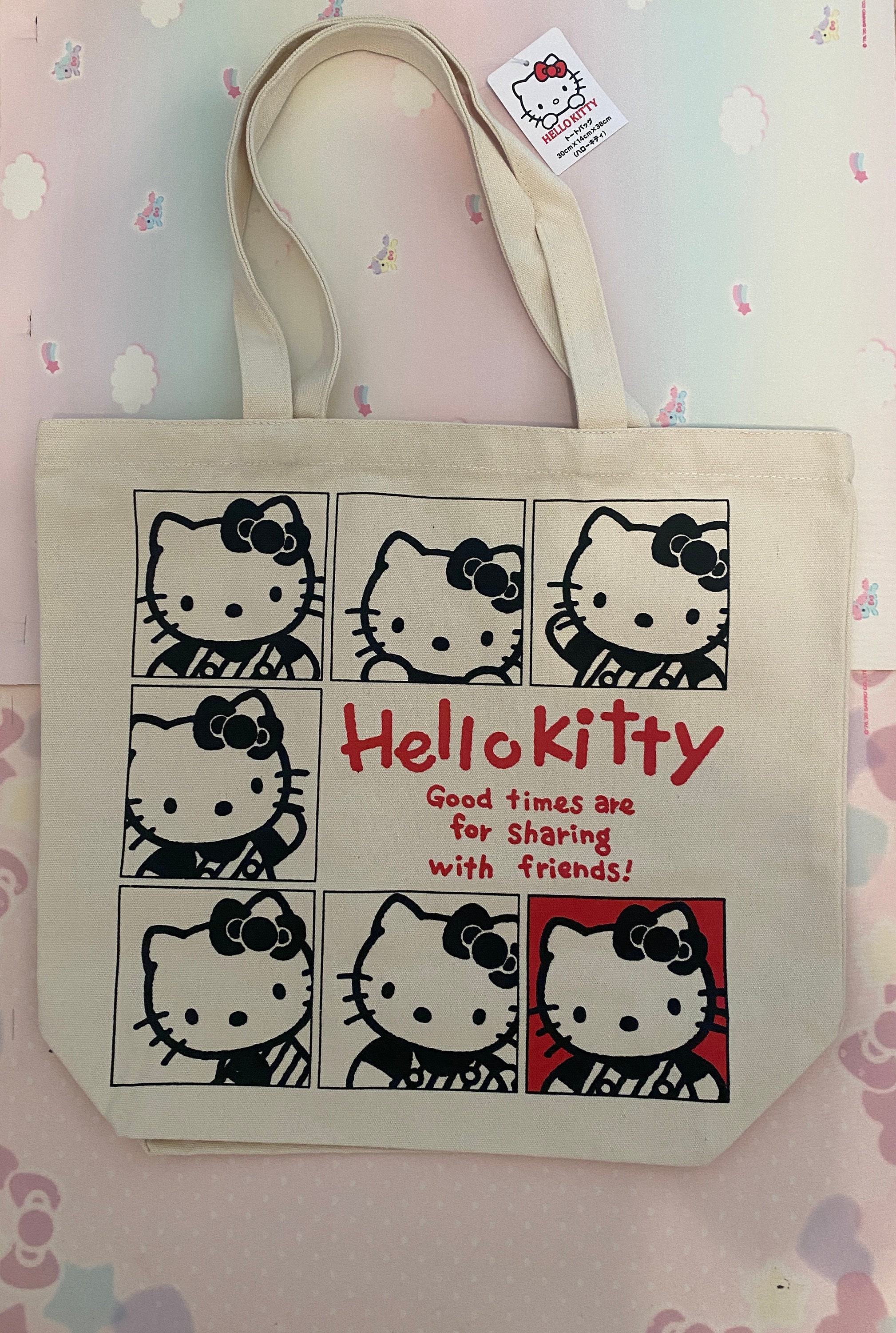 Hello Kitty Femmes Mode Dessin Animé Imperméable à l'eau Sac