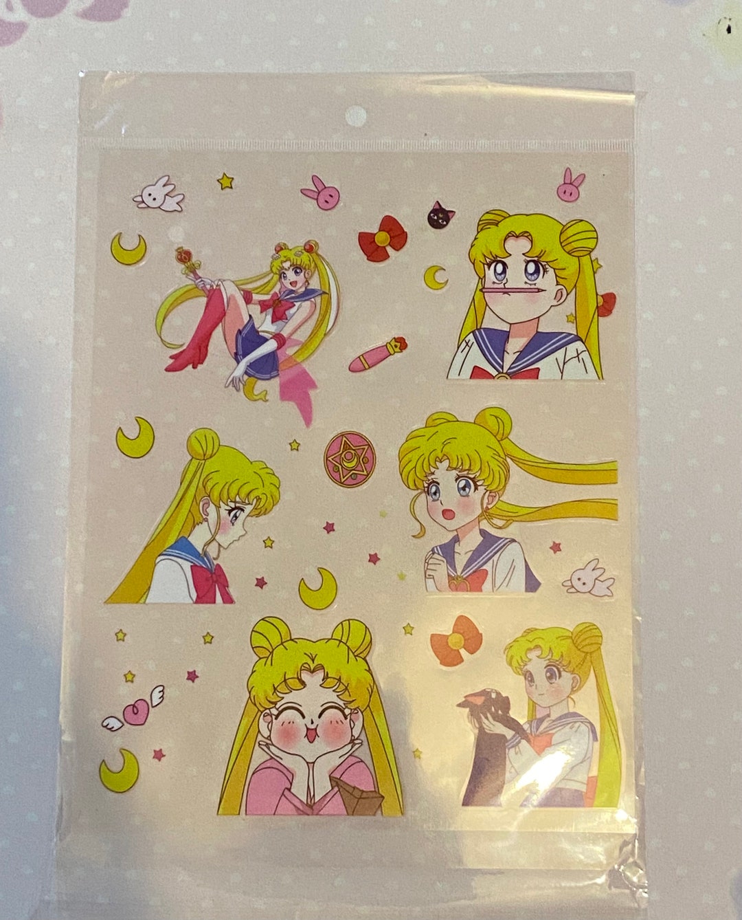 Large Sailor Moon Sticker Sheet - Etsy