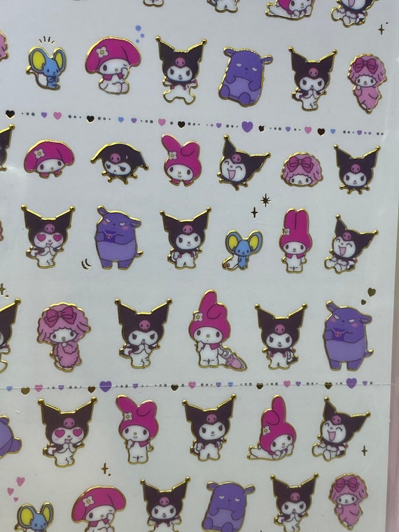 2021 Kuromi Sticker Sheet