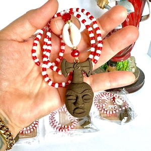 Chango rear view mirror amulet