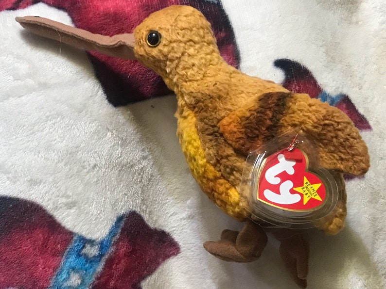 TY Beanie Baby BEAK the Kiwi Bird 5.5 Inch Retired Etsy