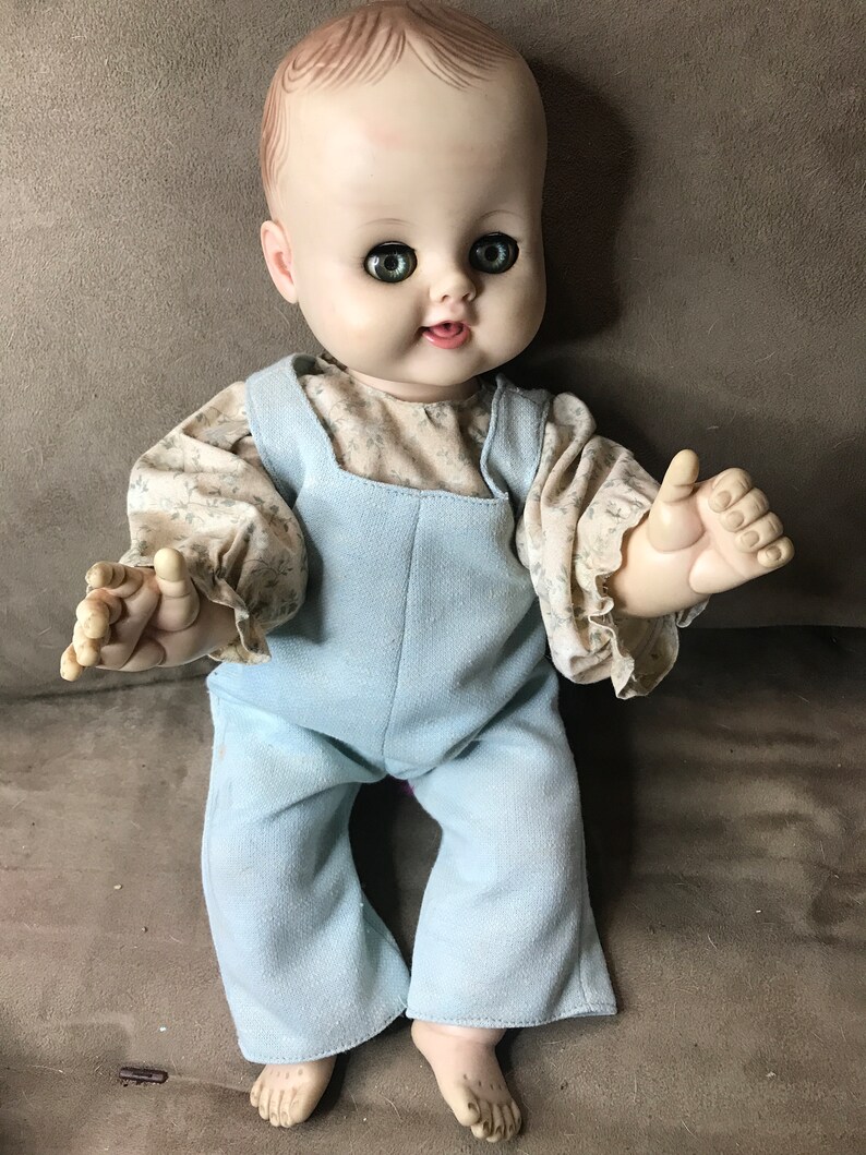 Vintage Alexander Rubber Doll With Blinking Eyes Etsy