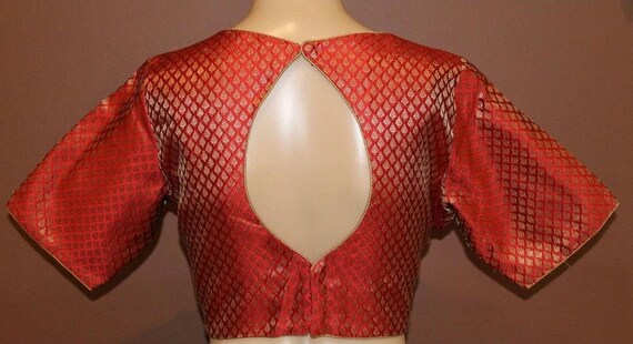 back keyhole blouse