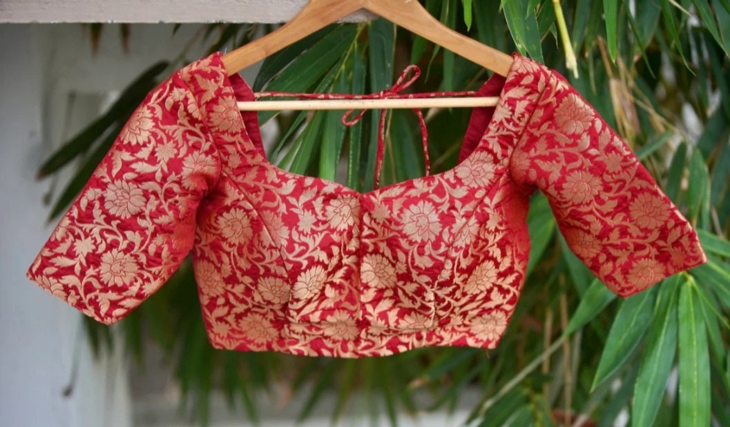 Brocade blouse piece 2025