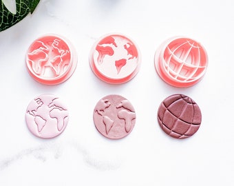 Earth Clay Cutter | Globe Clay Cutter | Polymer Clay Cutter