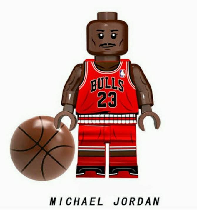 Michael Jordan Minifigure Toy Collection Figure Etsy UK