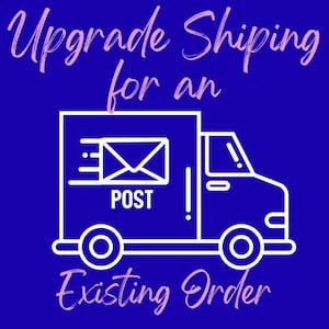 Upgrade Shipping for an EXISTING ORDER