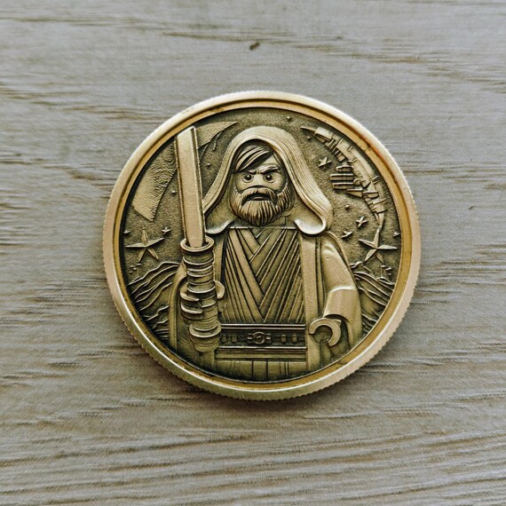 Light Side / Dark Side Star Wars Lego Challenge Coin - Etsy