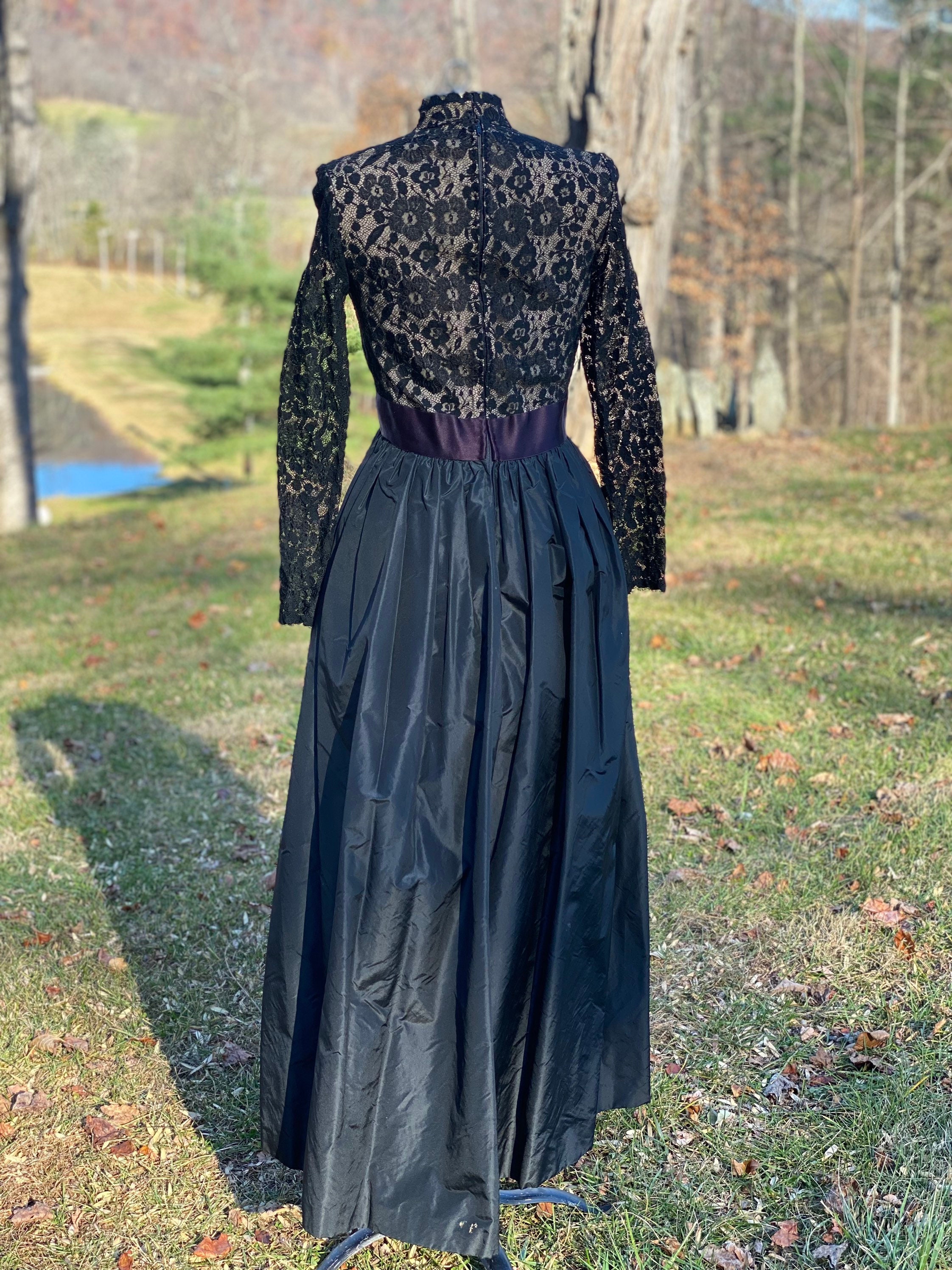 AMERI　Vintage　Antique Lace Dress / Black AMERI Vintage Antique Lace Dress / Black 1950s Vintage Black