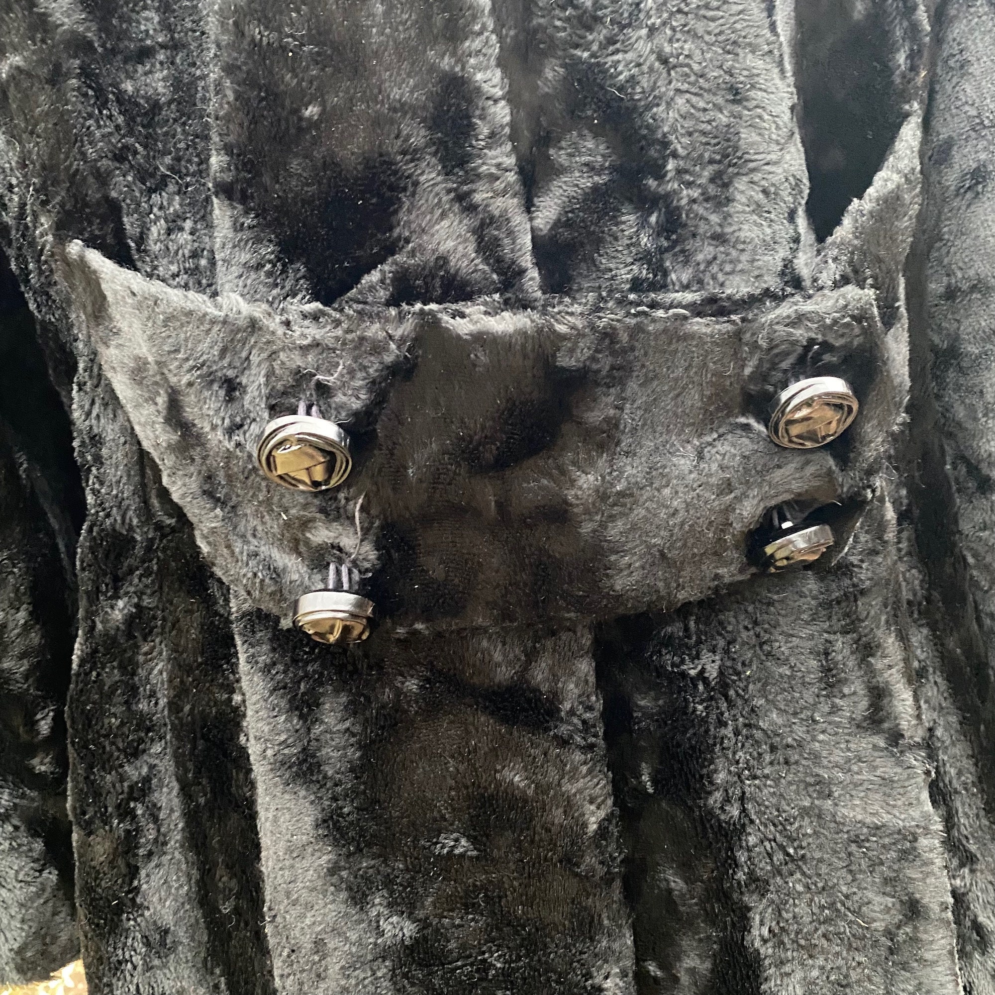 Vintage 1970s Styled by Davis of Boston Black Fur Jacket