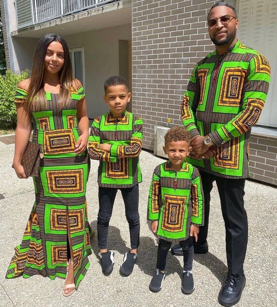 African Family Ankara Sets Ankara Family Outfits African Ankara