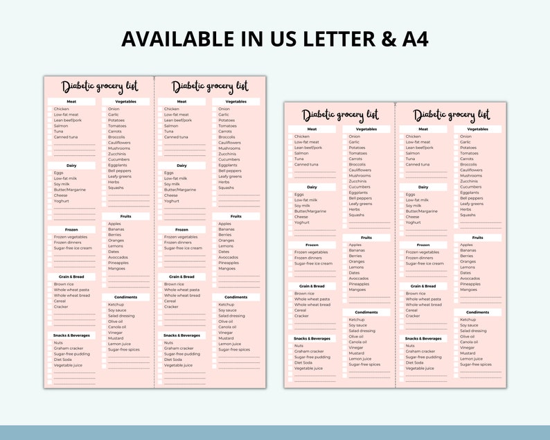 Printable Diabetic Grocery Food List Weekly Planner Diabetes Shopping printable-diabetic-grocery-food-list-weekly-planner-diabetes-shopping