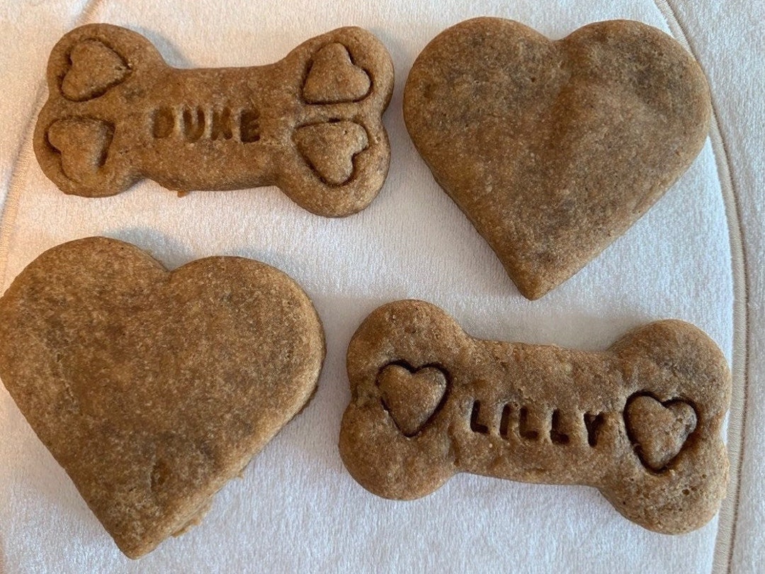 Natural Homemade Dog Treats, Organic Dog Cookies, Gluten Free Dog