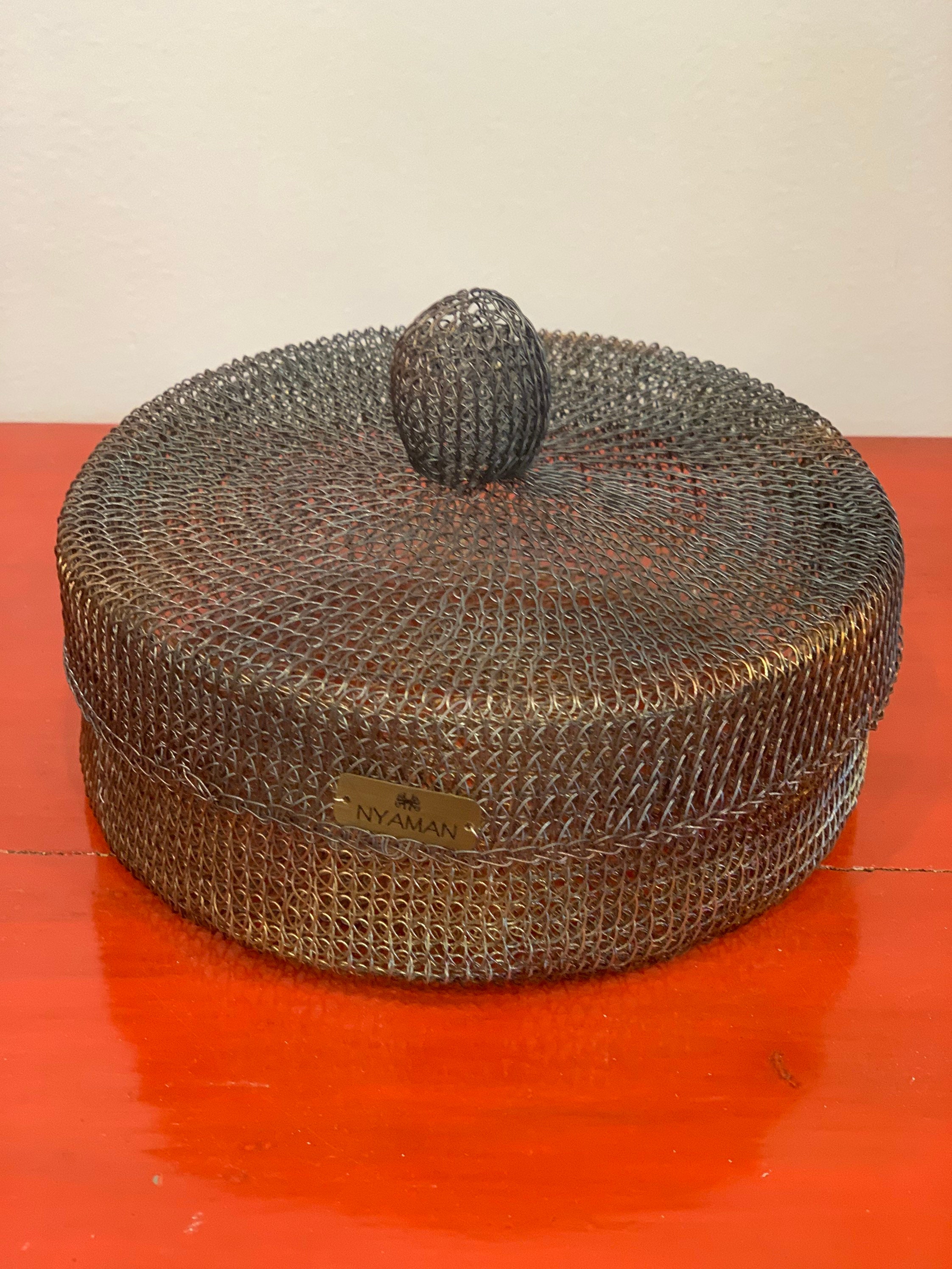 Boîte en Métal Filaire Couleur Arc Ciel, Modèle Moyen