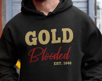 Gold Blooded Est. 1946 Classic San Francisco Hoodies - Etsy Canada