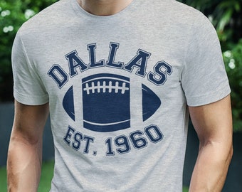 Wishful Inking Football Est.1960 Vintage Dallas Style  