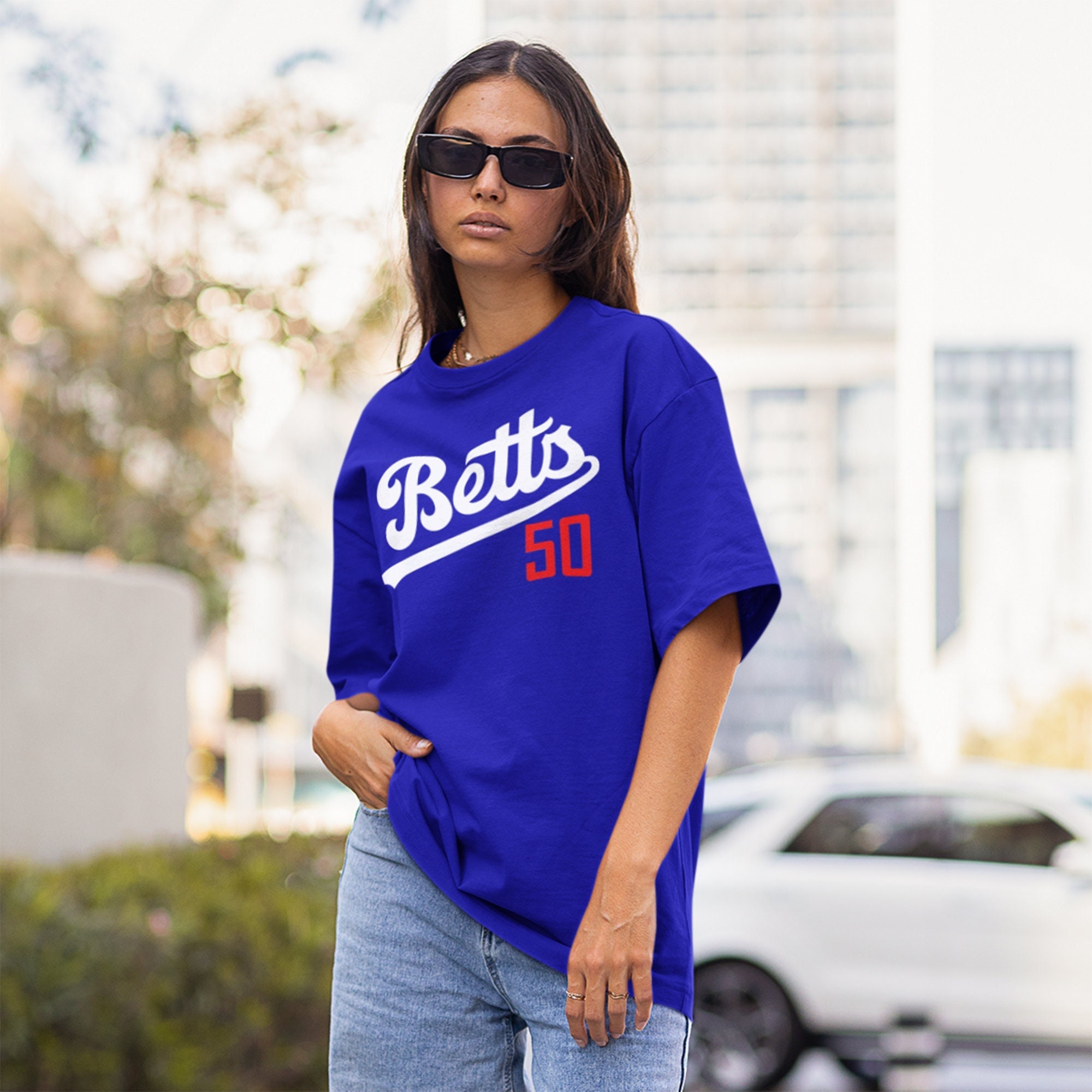 cute dodger shirts women