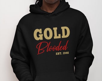 Gold Blooded Est. 1946 Classic San Francisco Hoodies - Etsy Canada