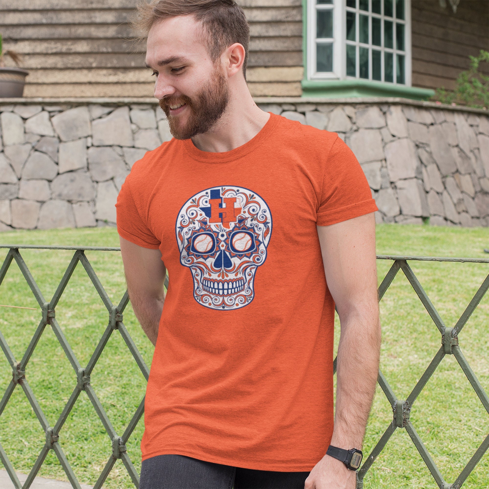 astros dia de los muertos shirt