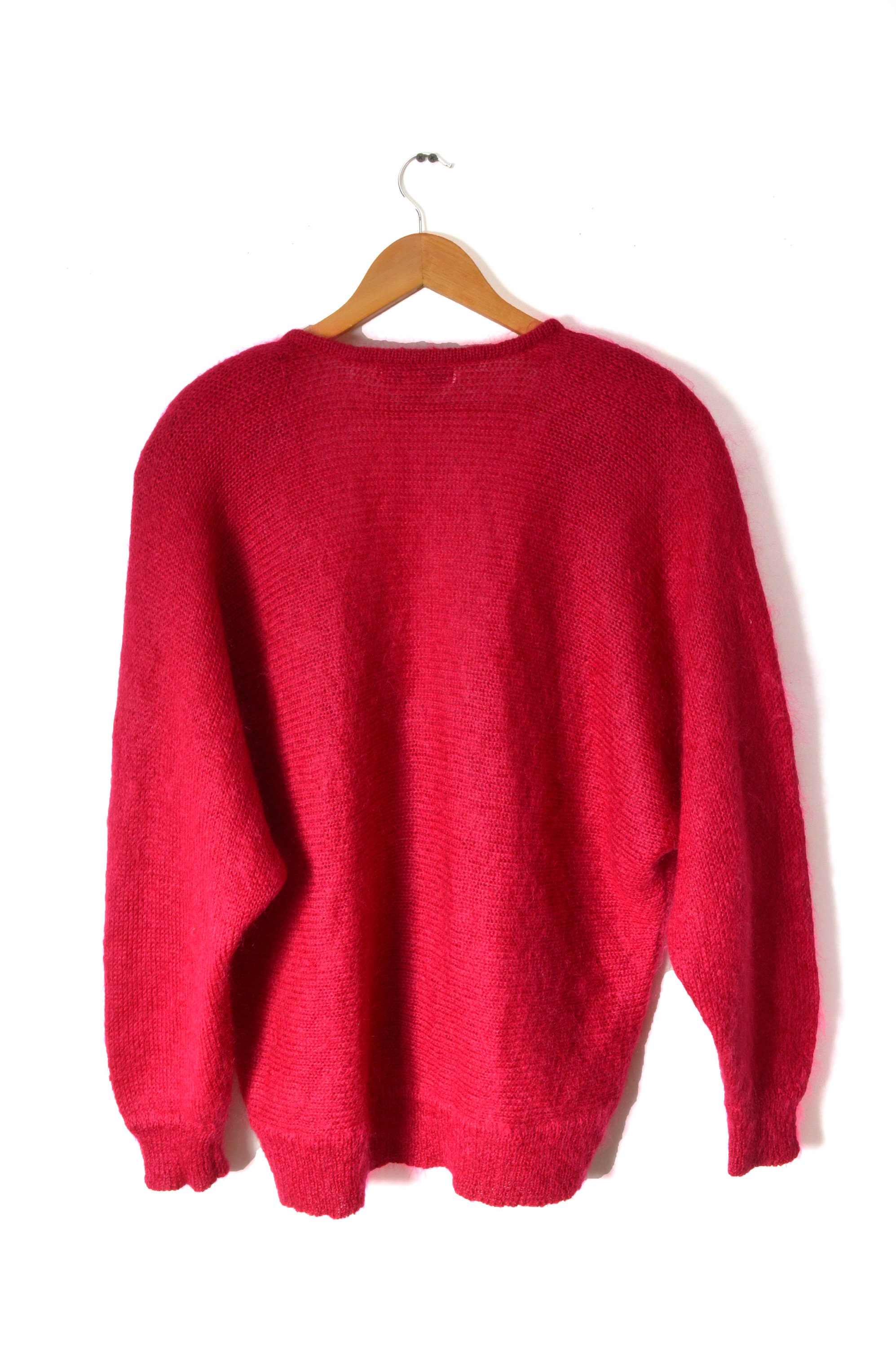 90s 2X Mohair Cardigan Sweater Slouchy Jones New York Fuzzy 90s 2X Mohair Cardigan Sweater Slouchy Jones New York Fuzzy